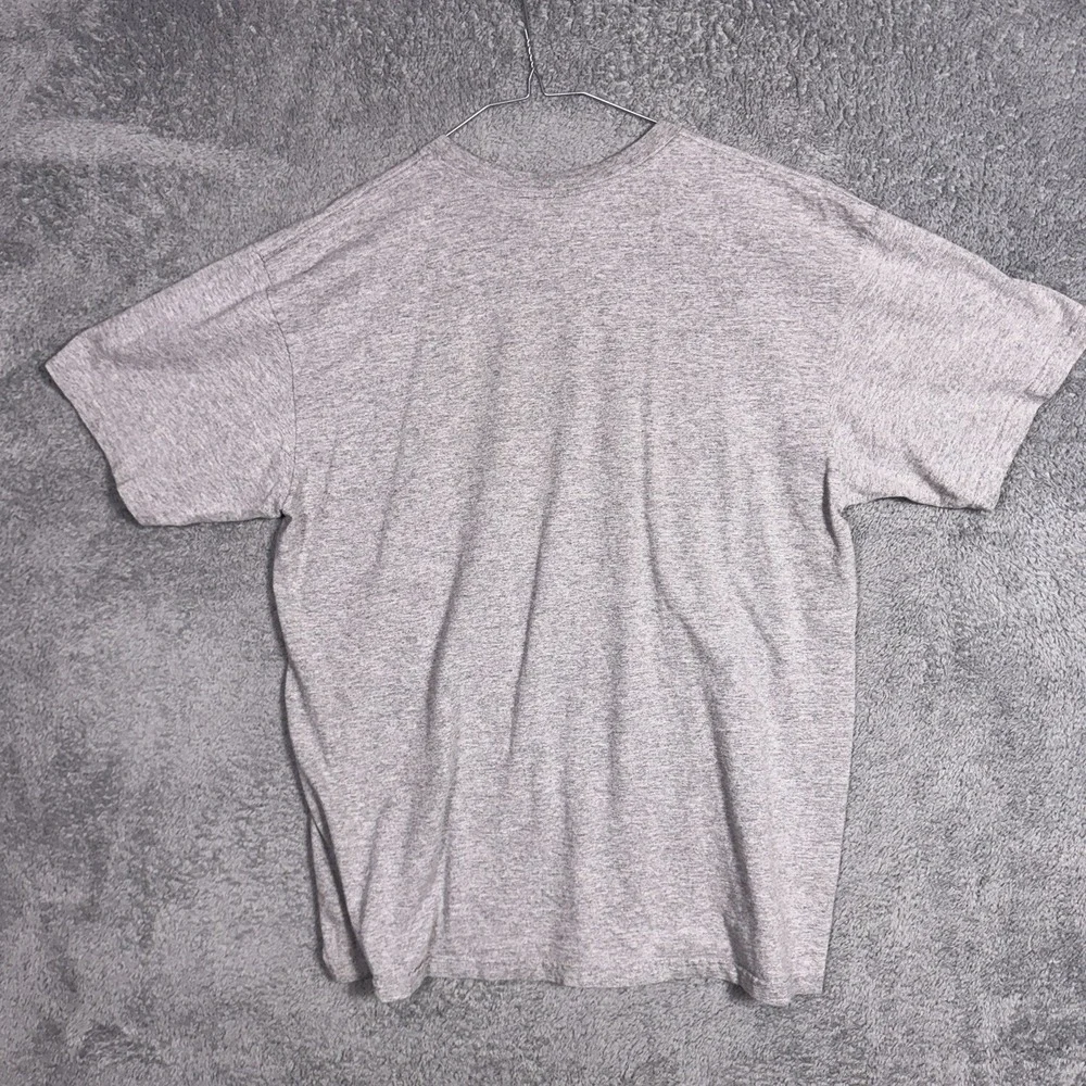 Vintage Nike Shirt Mens L Y2K Center Swoosh Silver Tag Puff Print Cyber Grunge